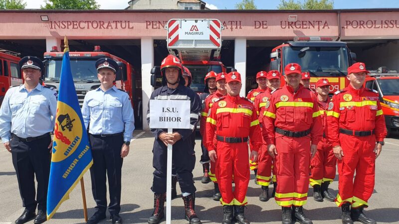 Pompierii din Bihor au topit inimile tuturor. Gestul lor a fost filmat și face acum înconjurul Europei