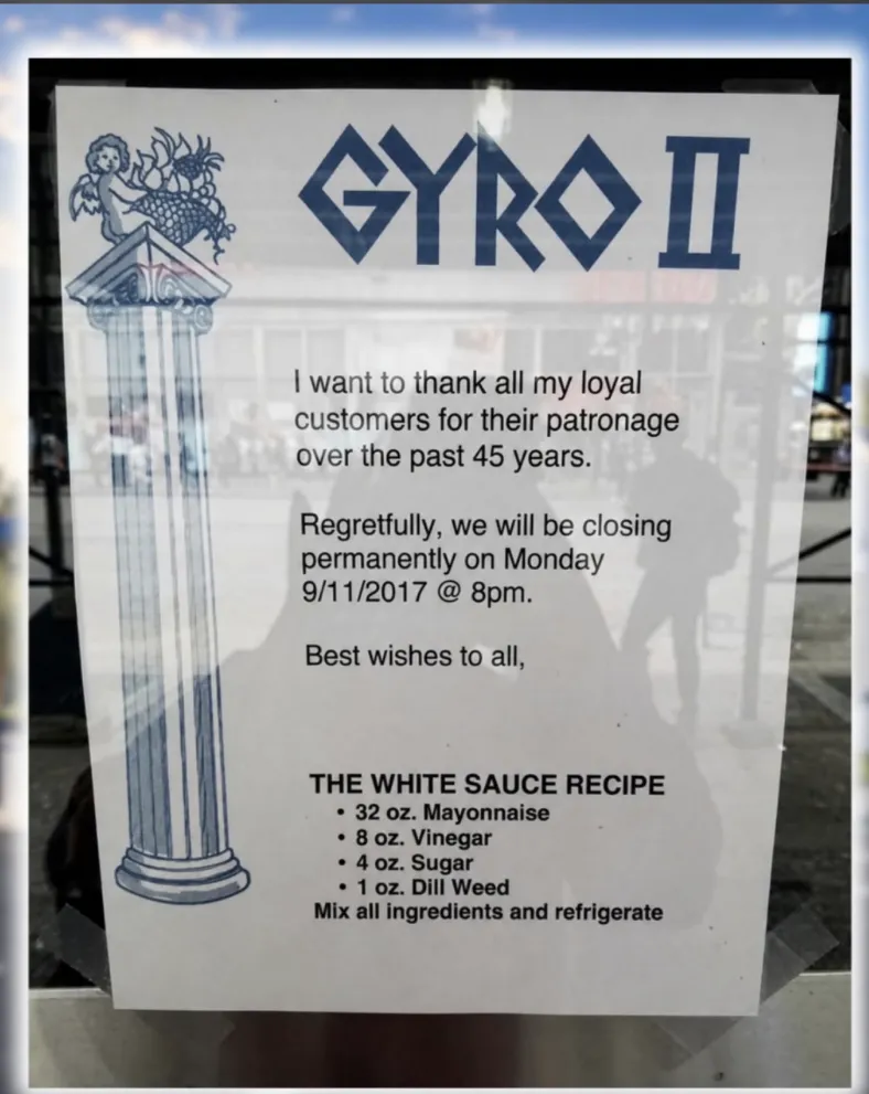 Povestea unui restaurant din New York care a rezistat 45 de ani. Cadoul neașteptat lăsat clienților la despărțire 2 Povestea unui restaurant din New York care a rezistat 45 de ani. Cadoul neașteptat lăsat clienților la despărțire