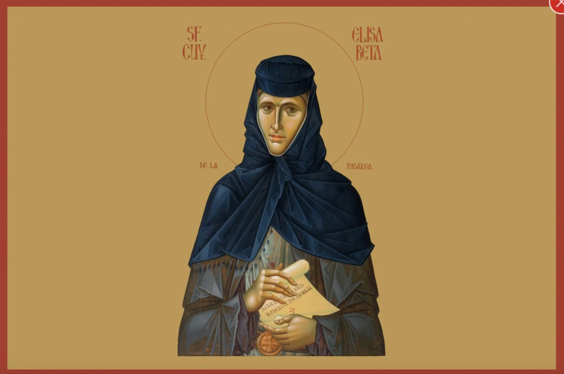 Sfânta Elisabeta de la Pasărea, poveste impresionantă: cerbul care venea la ea zilnic și tatăl care i s-a rugat la moaște