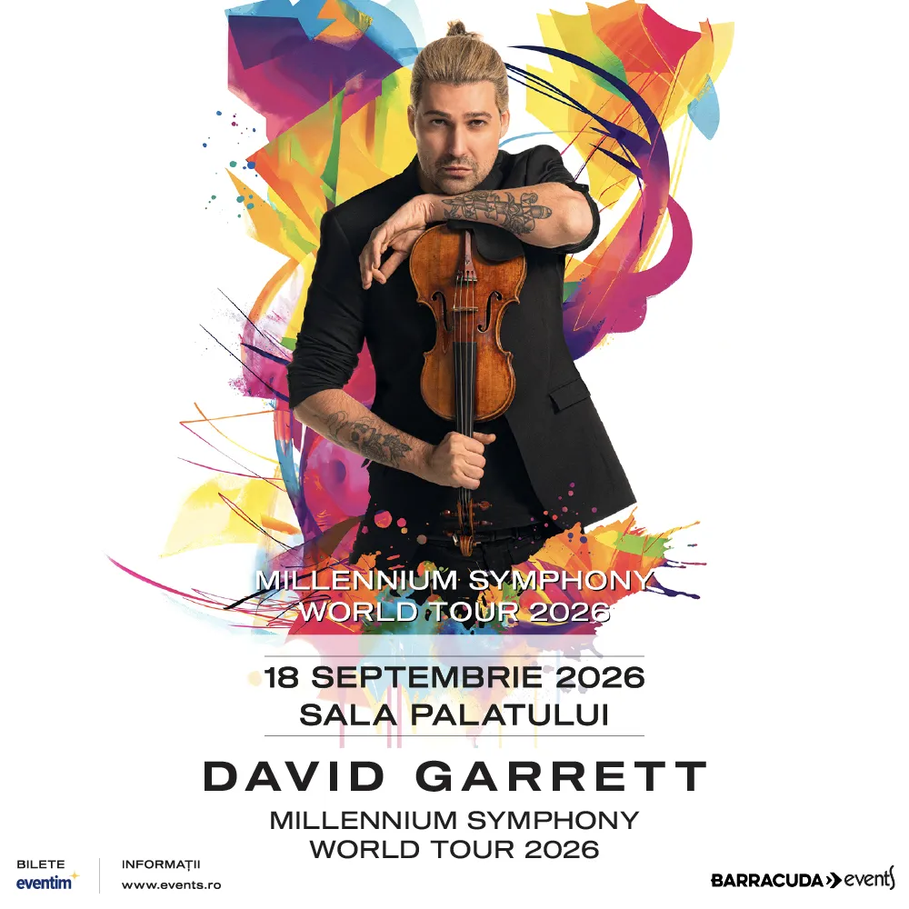 EXCLUSIV | David Garrett, violonistul-geniu, vine la București: „Vioara poate cuceri orice public” 2 David Garrett vine pentru a doua oara la București pentru a concerta