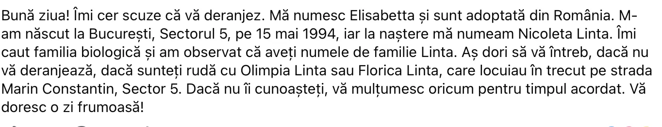 Tot mai mulți copii adoptați din România își caută părinții pe Facebook. Comunitățile online le schimbă destinele 2 Tot mai mulți copii adoptați din România își caută părinții pe Facebook. Comunitățile online le schimbă destinele