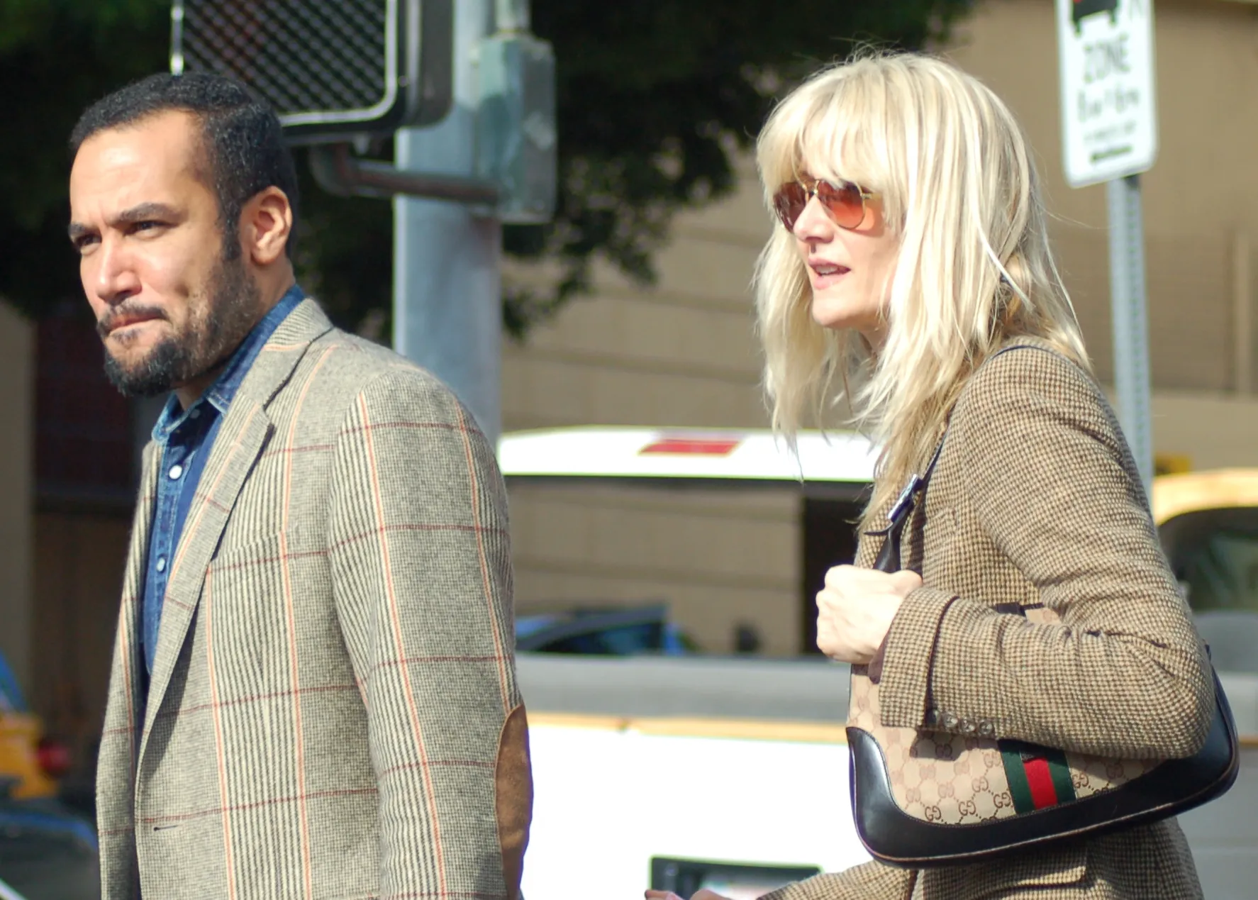 Laura Dern împreună cu fostul ei soț Ben Harper în 2009 (foto: Wikipedia)