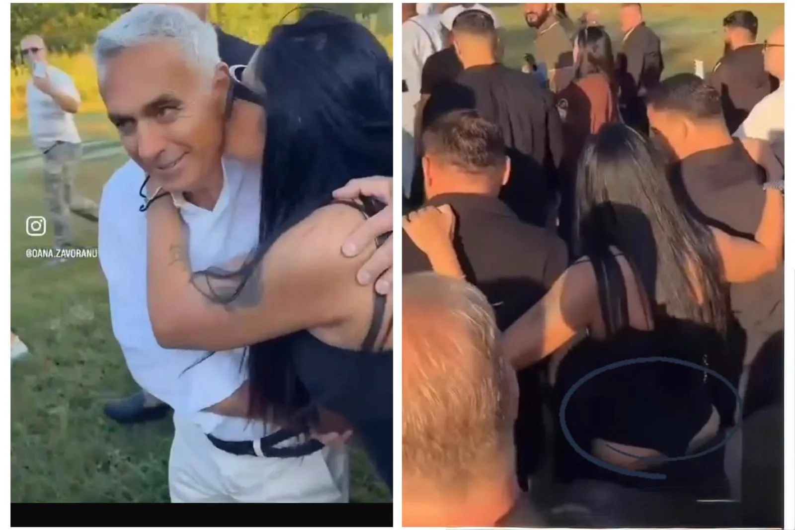 Oana Zăvoranu le-a dat palpitații însoțitorilor lui Călin Georgescu la întâlnirea cu susținătorii din Giurgiu. Ce s-a văzut din spate - Video