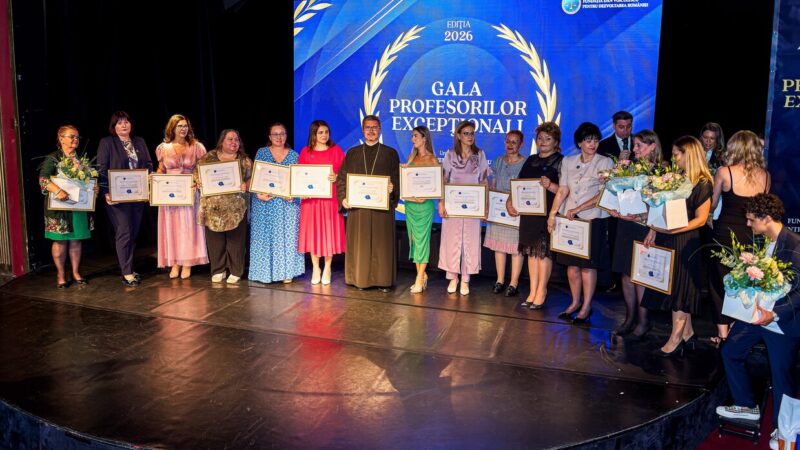 Profesorii au printre ei vedete ale Educației. Gala Excepționalilor merită atenția părinților!