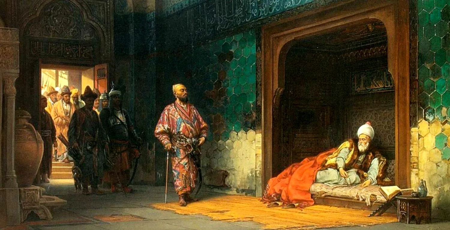 Blestemul lui Timur Lenk, războinicul care a cucerit Imperiul Otoman. Cine va deschide mormântul va da drumul spiritului războiului 3 timur lenk si sultanul baiazid