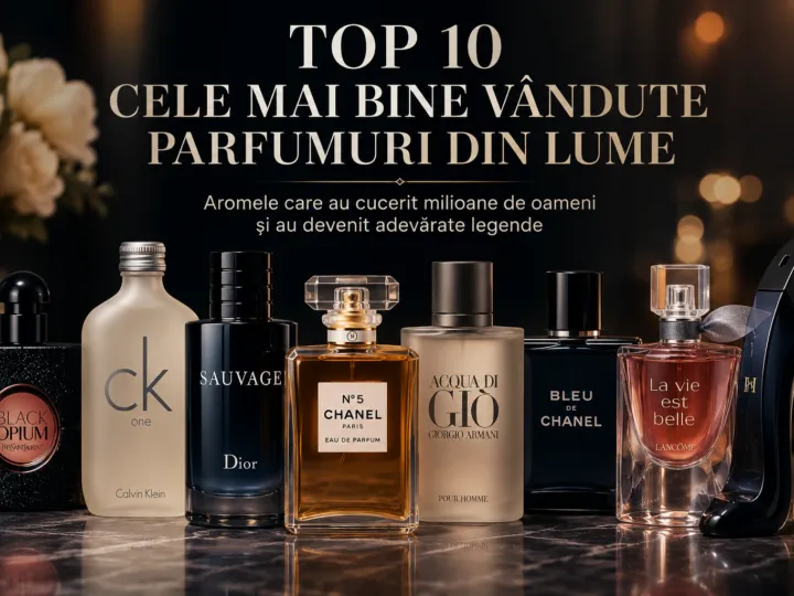 Top 10 cele mai bine vândute parfumuri din lume. Poveștile fascinante din spatele aromelor care au cucerit planeta