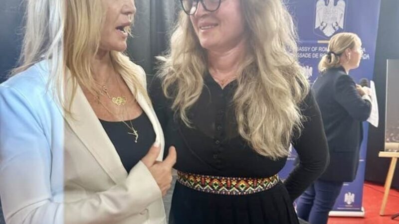 Jurnalista Amorena Minculescu transmite din Canada: „Spui perfecțiune, spui Nadia Comăneci”