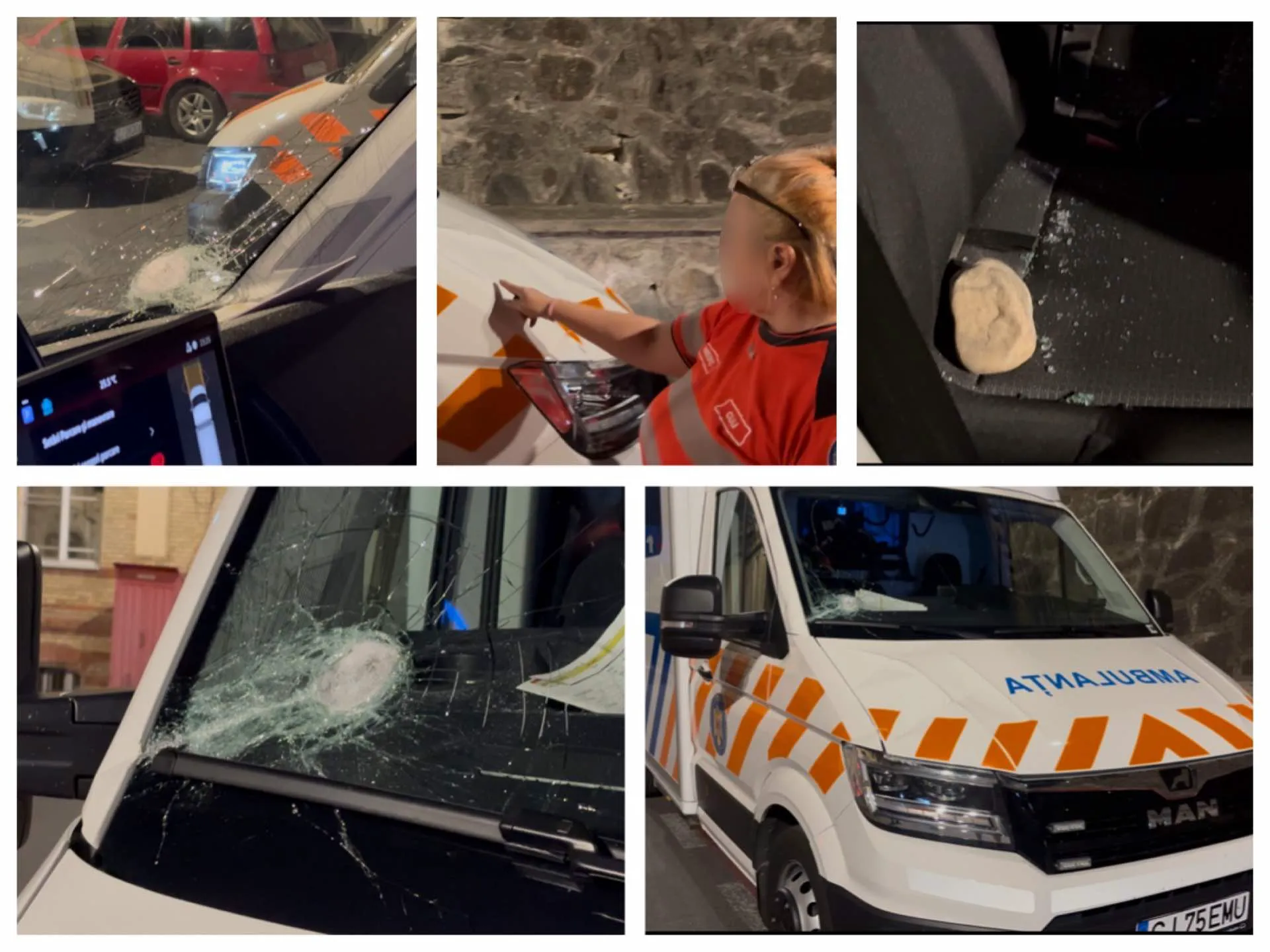 Ambulanță atacată în stil mafiot în Cluj, în timp ce ducea pacientul la spital. Șoferul rănit grav a fost operat de urgență 2 Ambulanță atacată în stil mafiot în Cluj, în timp ce ducea pacientul la spital. Șoferul rănit grav a fost operat de urgență