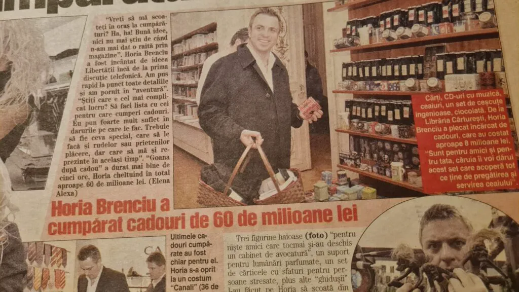 Horia Brenciu își face cadouri singur și la 54 de ani. Vi-l arătăm la 32 de ani ce și-a cumpărat!