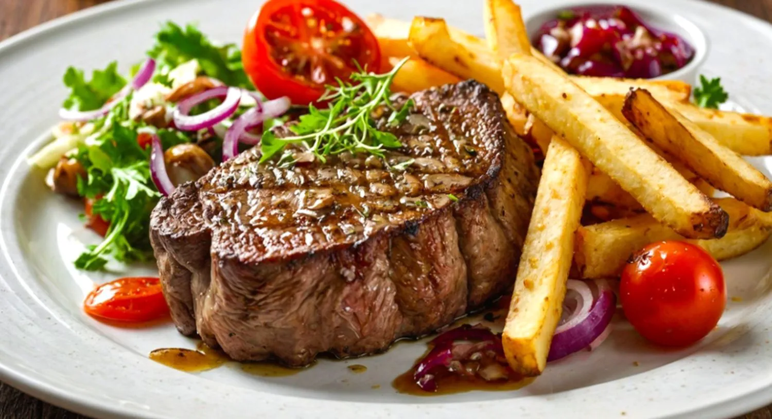 Bancuri. La restaurant, chelnerul, amabil, întreabă clientul: Cum ați găsit friptura…?