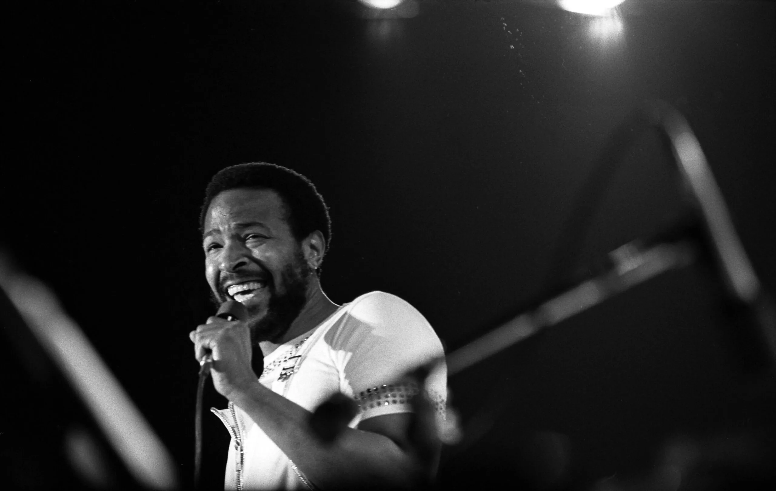 Marvin Gaye la un concert din 1974 (foto: Wikipedia)
