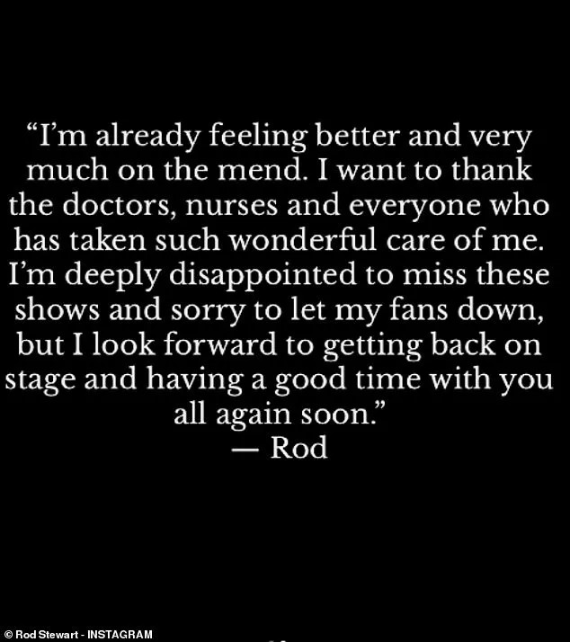 Rod Stewart, probleme de sănătate la 81 de ani. Artistul își anulează concertele 2 Rod Stewart, probleme de sănătate la 81 de ani. Artistul a suferit o intervenție și își anulează concertele