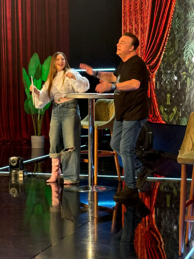 Adrian Enache și Emy Alupei provoacă noua generație la „La Duel”. Când are loc premiera show-ului tv produs de Iuliana Marciuc 2 Adrian Enache și Emy Alupei
