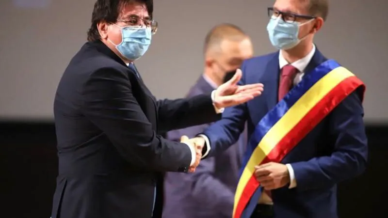 Nicolae Robu, „dedicație” pentru Dominic Fritz înainte de plecarea din Primăria Timișoara: „Te duci și slavă că am scăpat”
