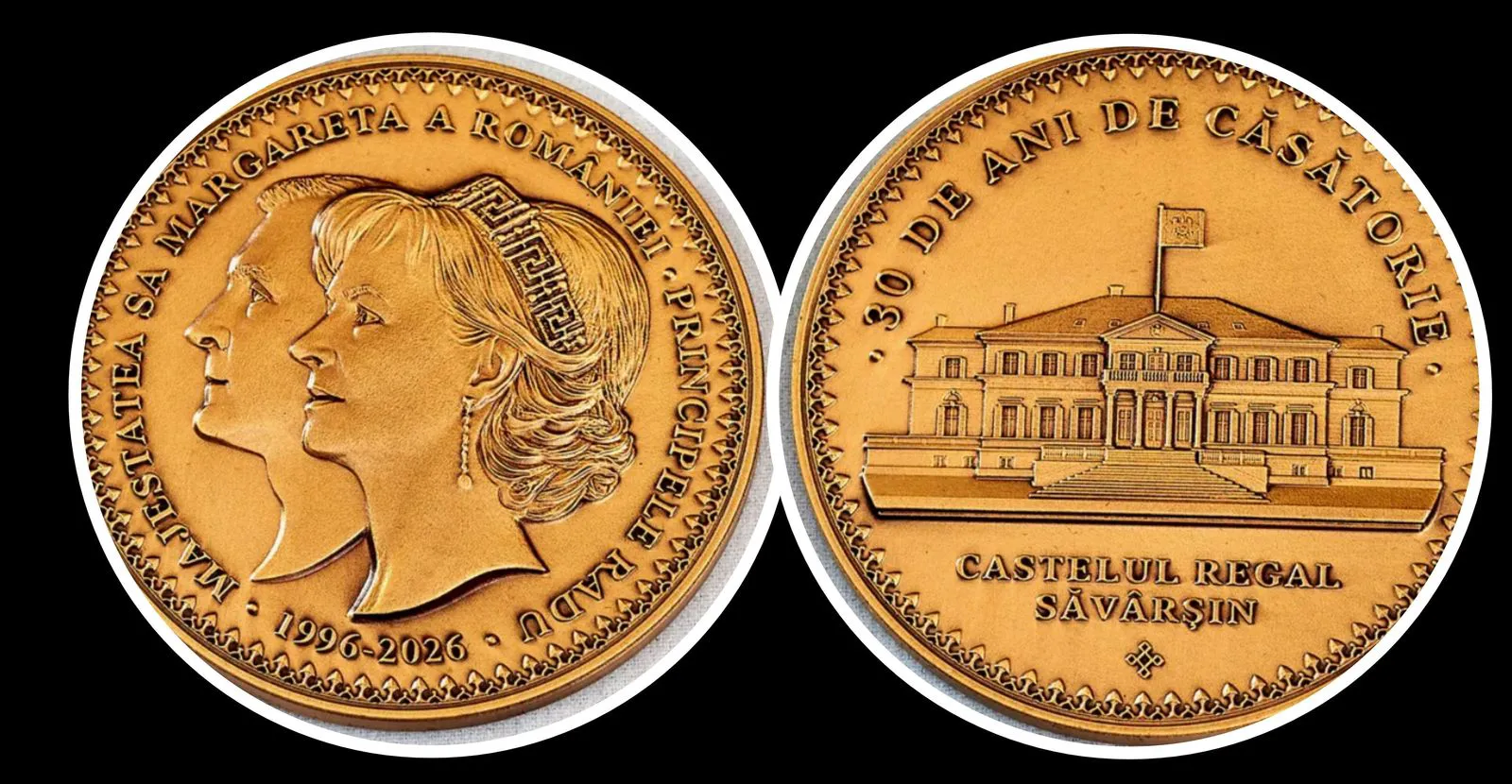 Majestatea Sa Margareta și Principele Radu, aniversare cu valoare simbolică. Ce surpriză le-a pregătit Monetăria Statului