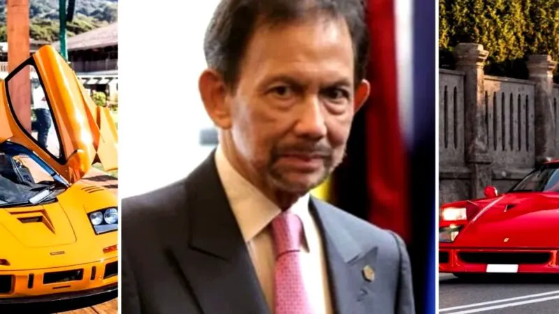 Secretul colecției de mașini a sultanului din Brunei. Are 7000 de exemplare exclusiviste