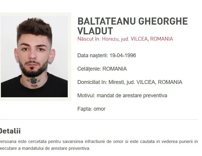 Violentul iubit al fetei găsită în valiză a fost și el la un pas de moarte. Poliția l-a mai cercetat pe frizerul Vlad