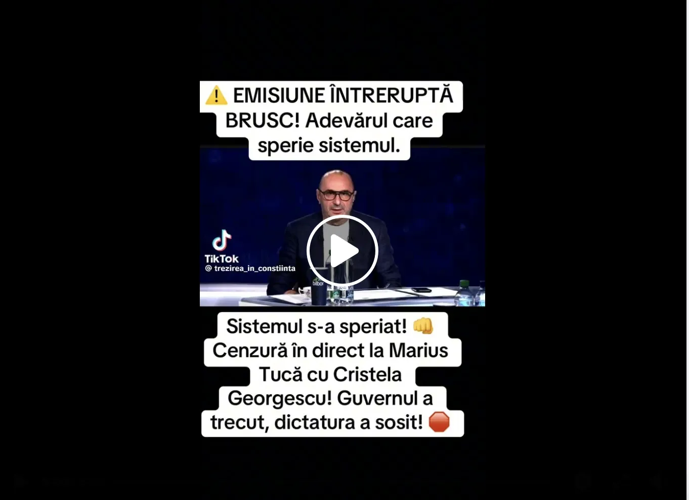 Interviul Cristelei Georgescu de la Marius Tucă Show, motiv de scandal și acuzații de cenzură. Când se va putea vedea gratis podcastul controversat 3 Interviul Cristelei Georgescu, motiv de scandal și acuzații de cenzură. Când se va putea vedea gratis podcastul controversat