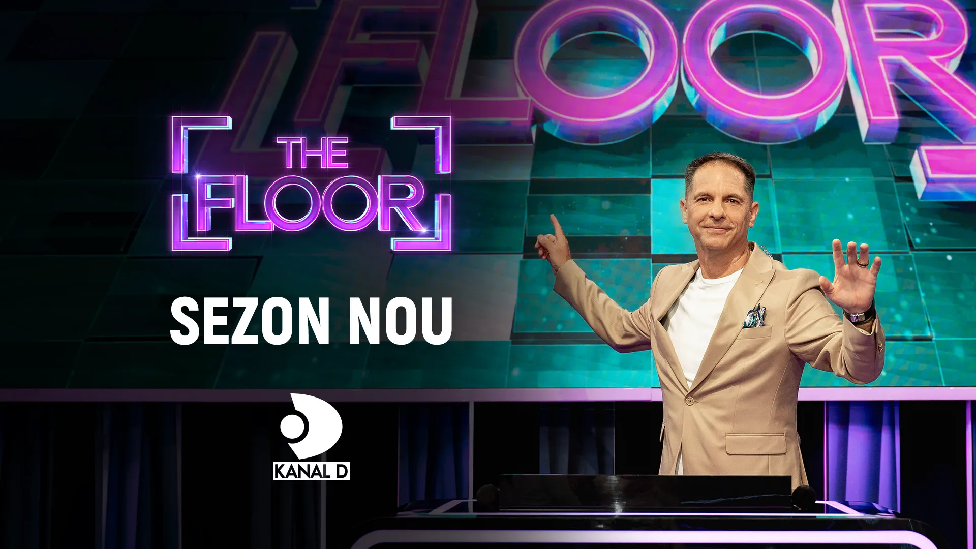 Dan Negru și concurenții de la „The Floor” se joacă cu banii, sâmbătă seara