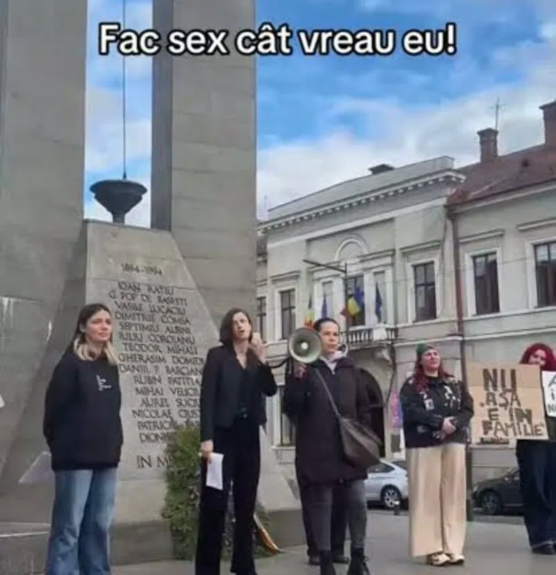 La Cluj, în marele oraș universitar, nimeni n-a pus încă un contor la sex 2 Cluj, protestul femeilor oct 2026