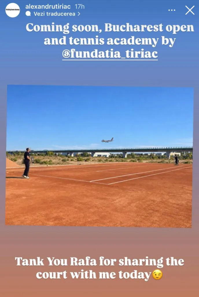 Fiul lui Ion Țiriac anunță ultimele noutăți în proiectul care va schimba tenisul românesc 2 Fiul lui Ion Țiriac anunță ultimele noutăți în proiectul care va schimba tenisul românesc